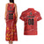 Custom Canada Lacrosse Couples Matching Tank Maxi Dress and Hawaiian Shirt National Summer Sport