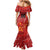 Custom Canada Lacrosse Family Matching Mermaid Dress and Hawaiian Shirt National Summer Sport