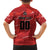 Custom Canada Lacrosse Family Matching Off The Shoulder Long Sleeve Dress and Hawaiian Shirt National Summer Sport