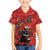 Custom Canada Lacrosse Family Matching Off The Shoulder Long Sleeve Dress and Hawaiian Shirt National Summer Sport