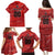 Custom Canada Lacrosse Family Matching Puletasi and Hawaiian Shirt National Summer Sport