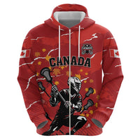 Custom Canada Lacrosse Hoodie National Summer Sport