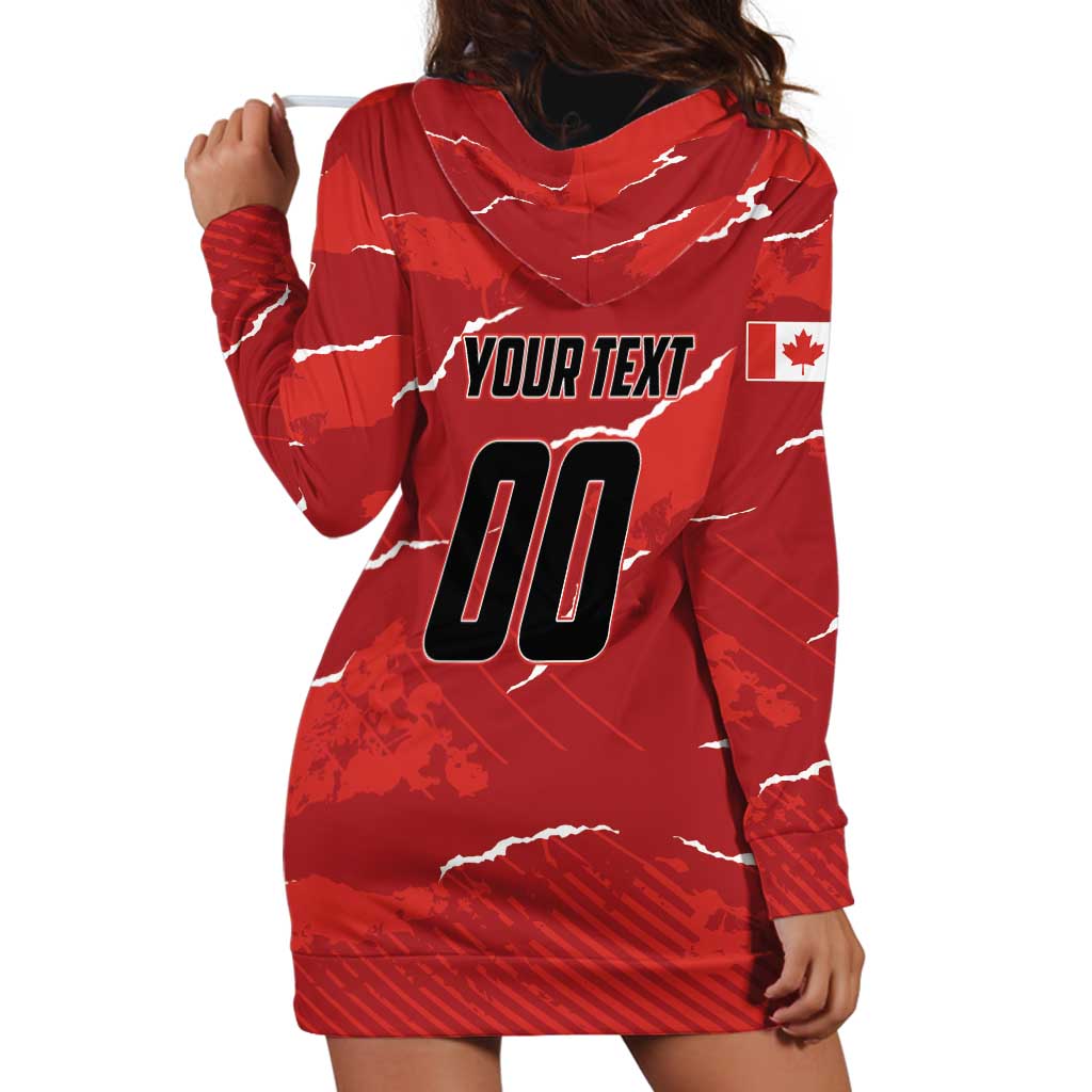 Custom Canada Lacrosse Hoodie Dress National Summer Sport