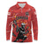 Custom Canada Lacrosse Long Sleeve Polo Shirt National Summer Sport