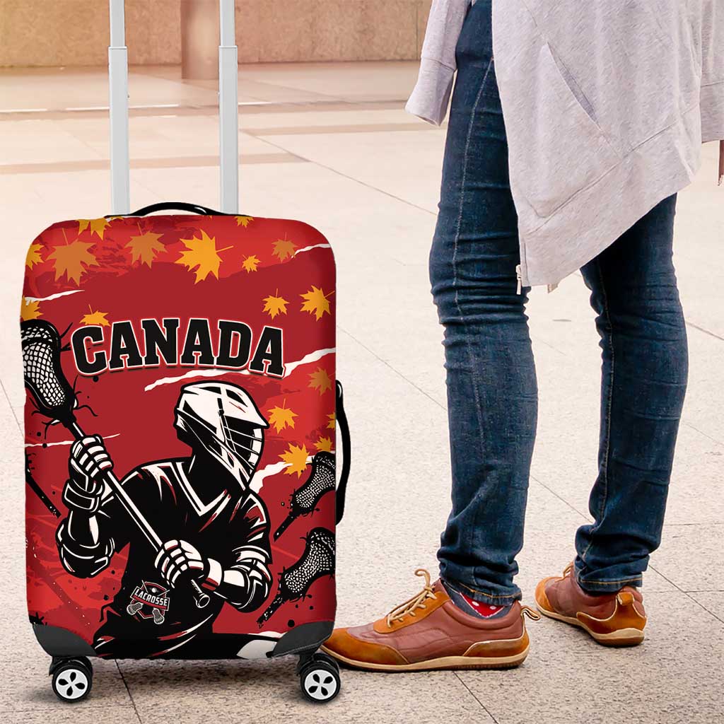 Canada Lacrosse Luggage Cover National Summer Sport