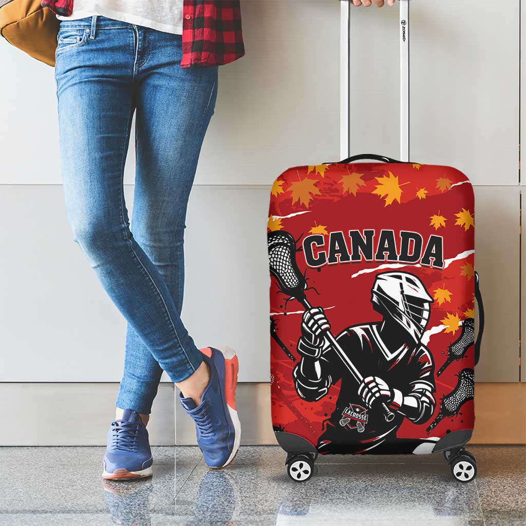 Canada Lacrosse Luggage Cover National Summer Sport