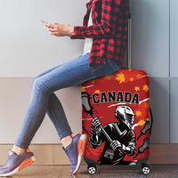 Canada Lacrosse Luggage Cover National Summer Sport