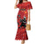 Custom Canada Lacrosse Mermaid Dress National Summer Sport