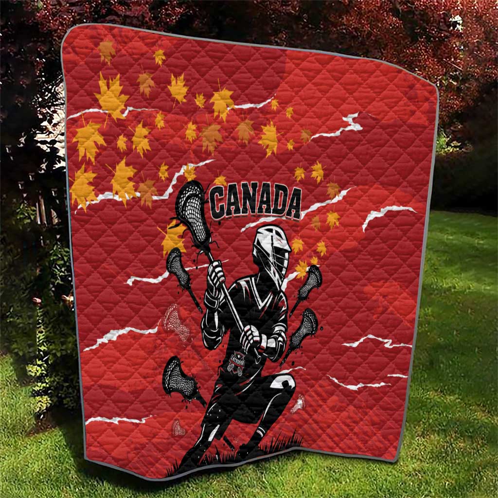 Canada Lacrosse Quilt National Summer Sport