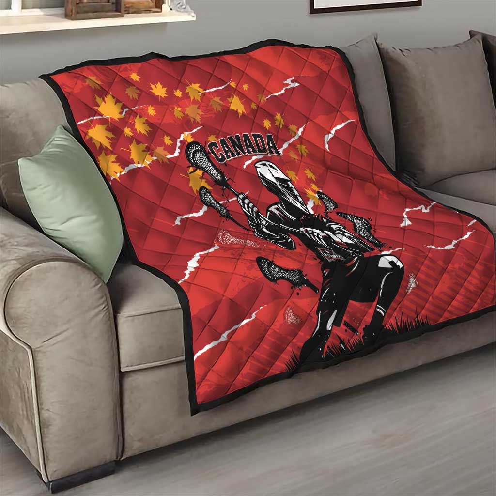 Canada Lacrosse Quilt National Summer Sport