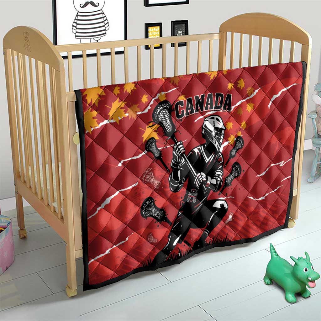 Canada Lacrosse Quilt National Summer Sport