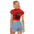 Custom Canada Lacrosse Raglan Cropped T Shirt National Summer Sport
