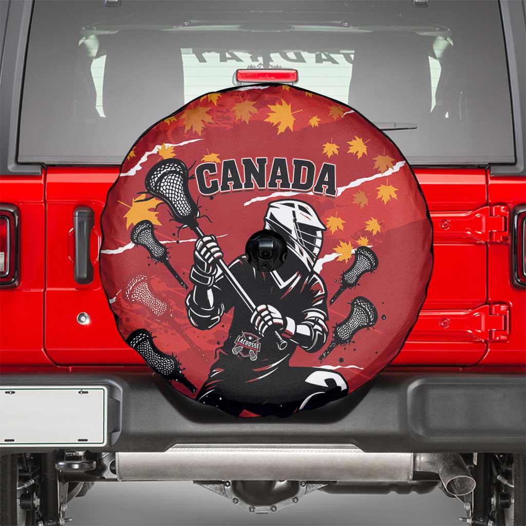 Canada Lacrosse Spare Tire Cover National Summer Sport