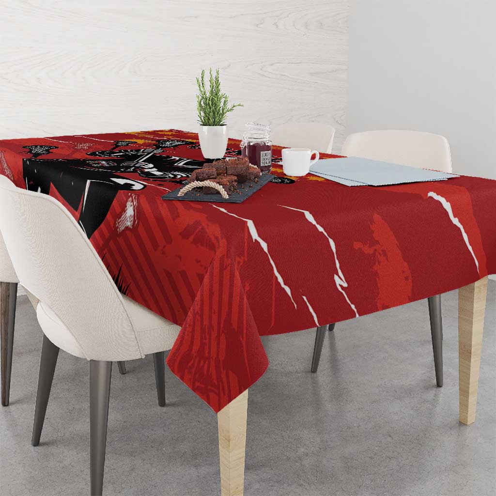 Canada Lacrosse Tablecloth National Summer Sport