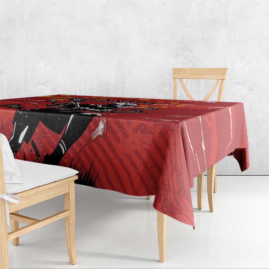 Canada Lacrosse Tablecloth National Summer Sport