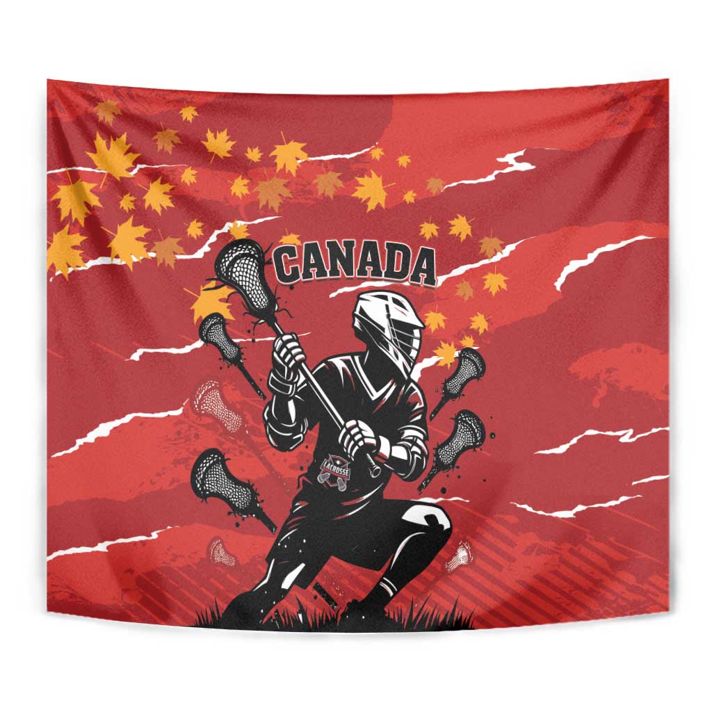 Canada Lacrosse Tapestry National Summer Sport