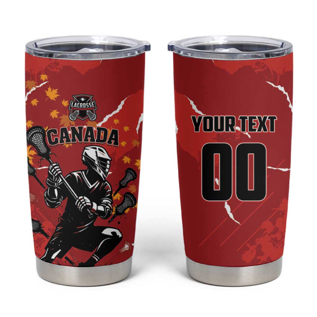 Custom Canada Lacrosse Tumbler Cup National Summer Sport