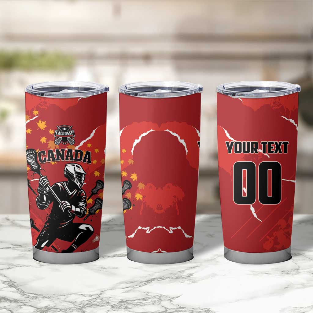 Custom Canada Lacrosse Tumbler Cup National Summer Sport
