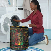 The Bahamas One Love Reggae Lion Laundry Basket Caribbean Reggae Spirit