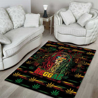 The Bahamas One Love Reggae Lion Area Rug Caribbean Reggae Spirit