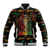 Personalized The Bahamas One Love Reggae Lion Baseball Jacket Caribbean Reggae Spirit