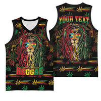 Personalized The Bahamas One Love Reggae Lion Basketball Jersey Caribbean Reggae Spirit