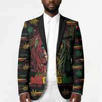 Personalized The Bahamas One Love Reggae Lion Blazer Caribbean Reggae Spirit