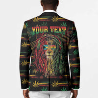 Personalized The Bahamas One Love Reggae Lion Blazer Caribbean Reggae Spirit