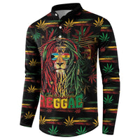 Personalized The Bahamas One Love Reggae Lion Button Sweatshirt Caribbean Reggae Spirit