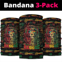 The Bahamas One Love Reggae Lion Neck Gaiter Caribbean Reggae Spirit
