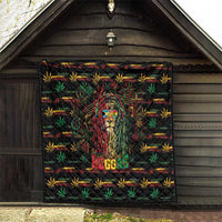 The Bahamas One Love Reggae Lion Quilt Caribbean Reggae Spirit