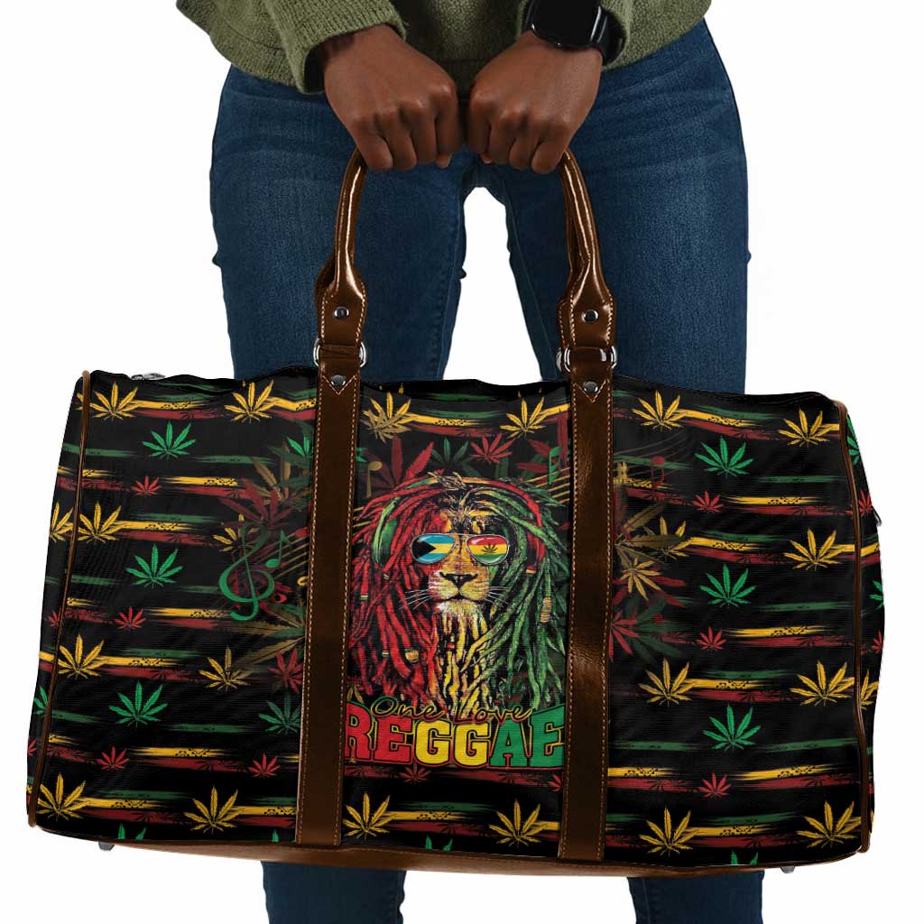 The Bahamas One Love Reggae Lion Travel Bag Caribbean Reggae Spirit