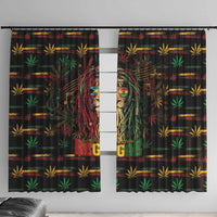 The Bahamas One Love Reggae Lion Window Curtain Caribbean Reggae Spirit