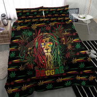 Barbados One Love Reggae Lion Bedding Set Caribbean Reggae Spirit