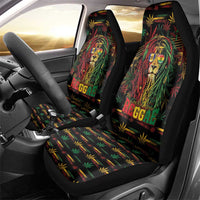 Barbados One Love Reggae Lion Car Seat Cover Caribbean Reggae Spirit
