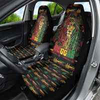 Barbados One Love Reggae Lion Car Seat Cover Caribbean Reggae Spirit