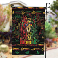 Barbados One Love Reggae Lion Garden Flag Caribbean Reggae Spirit