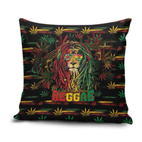 Dominica One Love Reggae Lion Pillow Cover Caribbean Reggae Spirit
