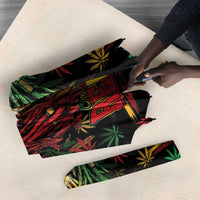 Dominica One Love Reggae Lion Umbrella Caribbean Reggae Spirit