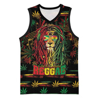 Personalized Guyana One Love Reggae Lion Basketball Jersey Caribbean Reggae Spirit