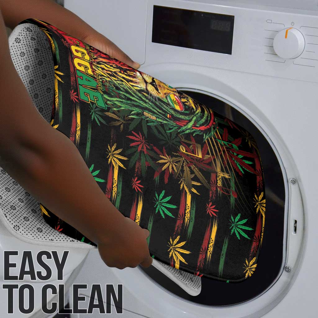 Guyana One Love Reggae Lion Bathroom Set Caribbean Reggae Spirit