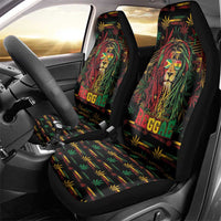 Guyana One Love Reggae Lion Car Seat Cover Caribbean Reggae Spirit