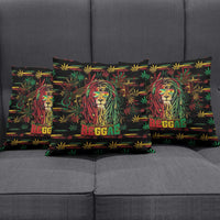 Guyana One Love Reggae Lion Pillow Cover Caribbean Reggae Spirit