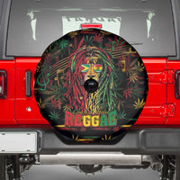 Guyana One Love Reggae Lion Spare Tire Cover Caribbean Reggae Spirit