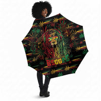 Guyana One Love Reggae Lion Umbrella Caribbean Reggae Spirit