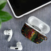 Puerto Rico One Love Reggae Lion AirPods Case Caribbean Reggae Spirit