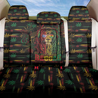 Puerto Rico One Love Reggae Lion Back Car Seat Cover Caribbean Reggae Spirit