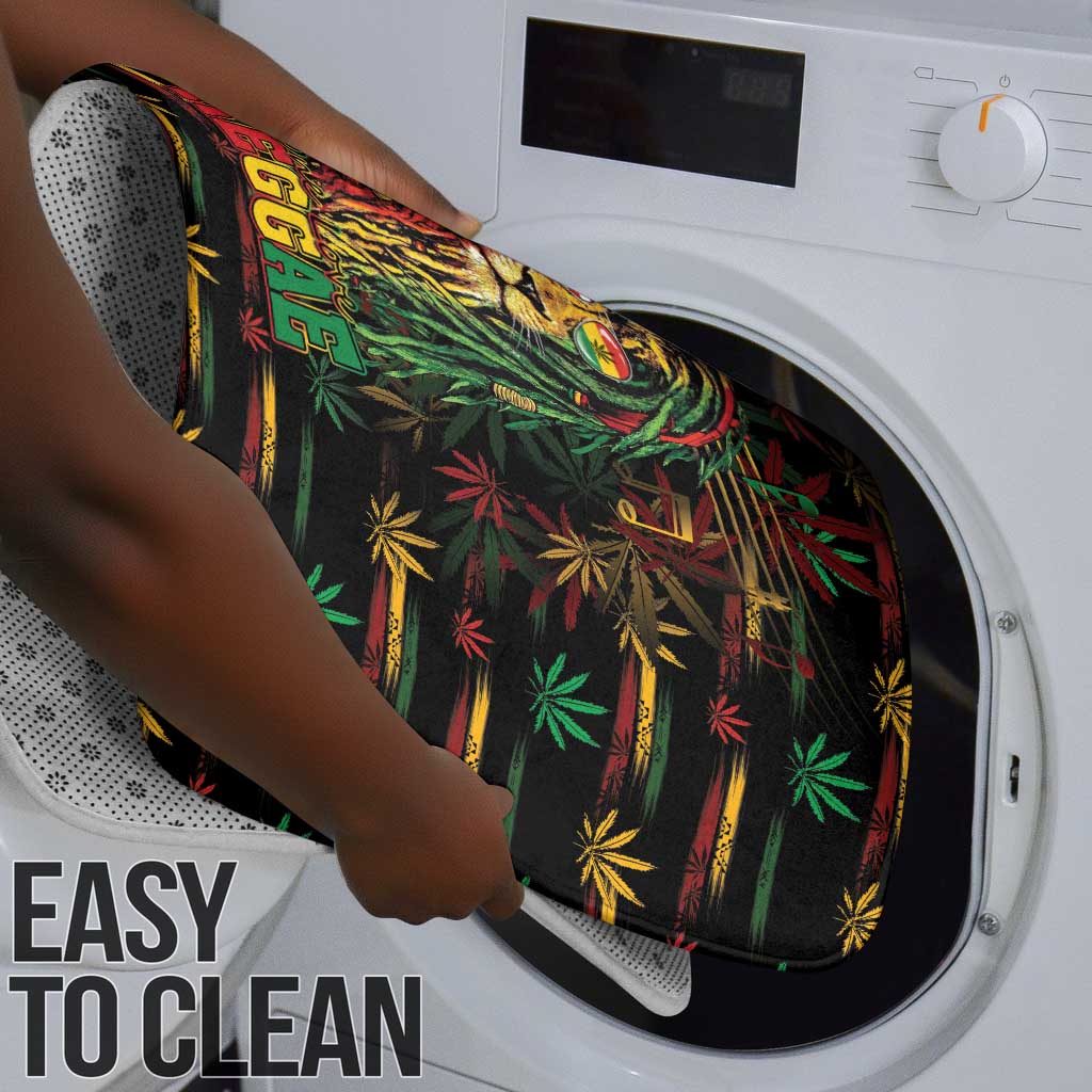 Puerto Rico One Love Reggae Lion Bathroom Set Caribbean Reggae Spirit