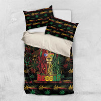 Puerto Rico One Love Reggae Lion Bedding Set Caribbean Reggae Spirit