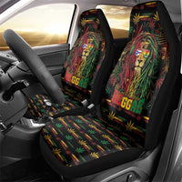 Puerto Rico One Love Reggae Lion Car Seat Cover Caribbean Reggae Spirit